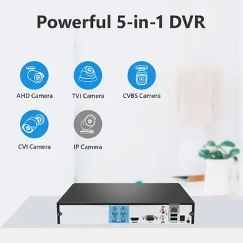 SANNCE 4CH DVR Sustava videonadzora 2 kom./4 kom. 2MP IC Vanjske Sigurnosne Kamere 1080 P TVI CCTV i DVR 1280TVL Komplet za video Nadzor