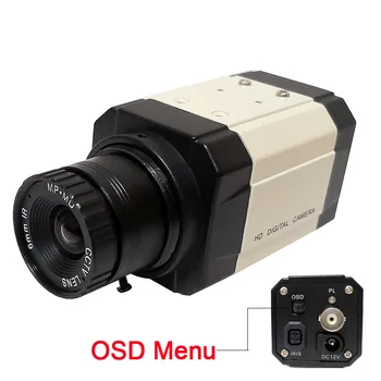 SMTKEY Standardni AHD 1080P 4в1 (AHD/TVI/CVI/CVBS) Kutija mini kamera sa экранным meni, ugrađenim u IMX323