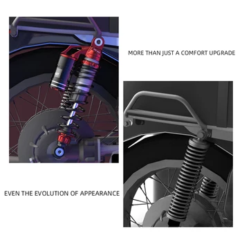 Stražnji amortizer modificirani motocikl podesivi hidraulični opruga stražnji amortizer jednog dušika amortizer