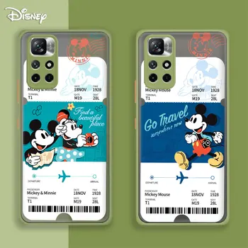 Torbica Torbica za Xiaomi Redmi Note 8 9 10 11 9a 11s Pro 5G 5 Celular s krutom Podlogom Mickey i Minnie Mouse Disney Travel Shell Službeni