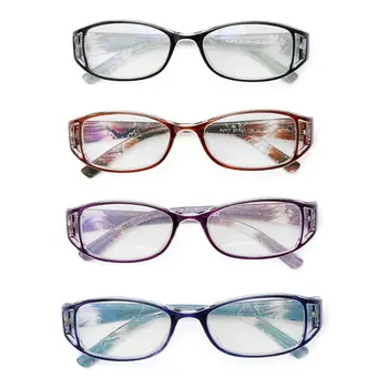 Trendi Naočale Za čitanje s po cijeloj površini u retro stilu, Ženski, Muški, Prijenosni High-definition Дальнозоркие Leće, Retro naočale s povećalom, Diopters + 1,0 ~ + 4,0