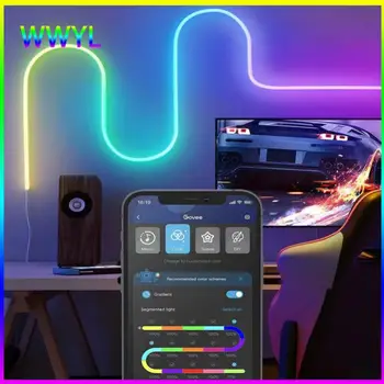 Tuya Smart Life WiFi Led Neon Light Traka 12 U Program za Upravljanje Led Traka RGB Neonski Znak Traka Ukras Alexa Google Home