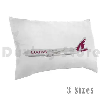 U uniformama-B777-Jastučnica za jastuk Qatar Airways DIY 50x75 Qatar Airways Aviation Boeing 777