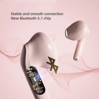 Uareliffe Svemirska Kapsula Slatka Bluetooth Slušalice Hi-FI Zvuk Bežični Sportski Slušalica-slušalica Slušalice S redukcijom šuma U stanju dugo čekanja