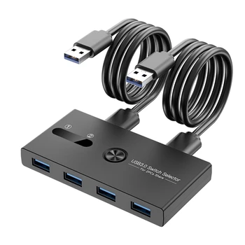 USB 3.0 Prekidač 2 4 Izlaz KVM priključne stanice Pisač Zajednički Koristiti Uređaj, Adapter Monitor KVM Pretvarač