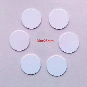 Vodootporne identifikacijske oznaku, oznake za kovanice em, 125 khz RFID ISO EM4100 i kompatibilne, promjera 25 mm, min.: 100 kom.