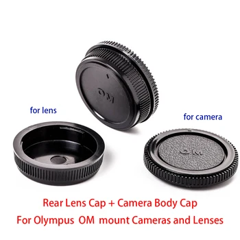 Za fotoaparata i objektiva Olympus sa nosačem OM, stražnji poklopac objektiva + kit za kućišta fotoaparata