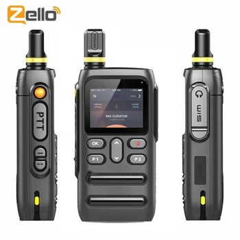 Zello 4G Android Prijenosni prijenosni radio Udoban WIFI GPS Sim Kartica Bluetooth Mobilni Amaterka radio 100 km Dvosmjerni radio-5000 km