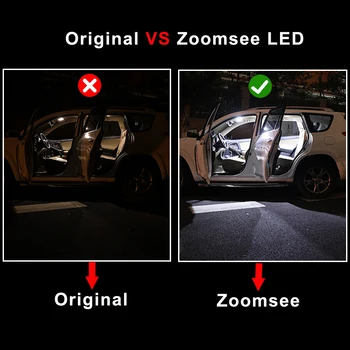 Zoomsee Interijer Led Lampa Set Za Hyundai Verna 1999-2016 2017 2018 2019 2020 2021 Canbus Komplet Unutarnji Kupola Kartica Bez Greške